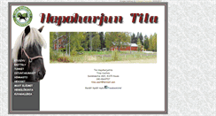 Desktop Screenshot of hepoharjuntila.net